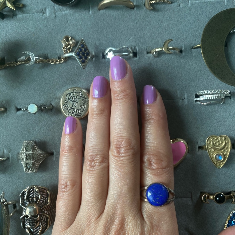 SALE! Lapis lazuli silver ring